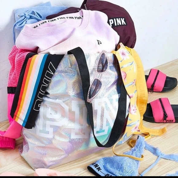 VS PINK iridescent tote - Picture 2 of 6